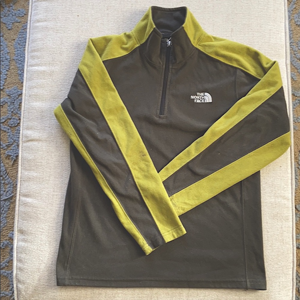 The North Face Olive Green Pullover